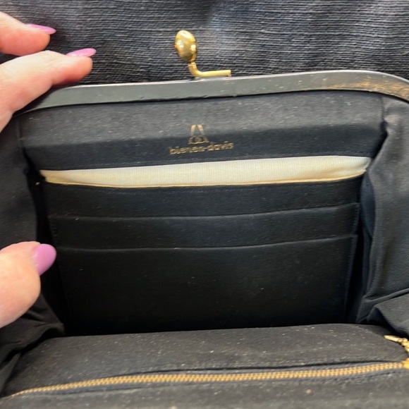 Vintage -  Bienen-Davis Clutch/handbag - Picture 5 of 12